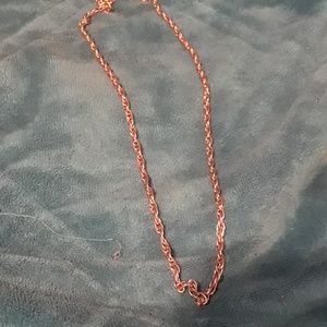 sarah cov gold tone necklace